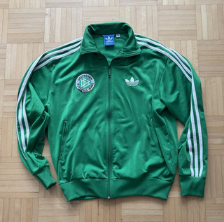 adidas Originals Trainingsjacke M grün DFB Deutschland Firebird Trefoil vintage