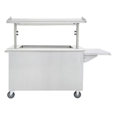 HUBERT Double Sided Breakfast Cart