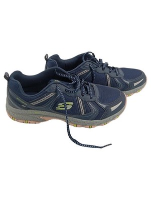 Skechers Trail Outdoorschuhe Herren Gr. 41 Blau Memory Foam Sportschuh