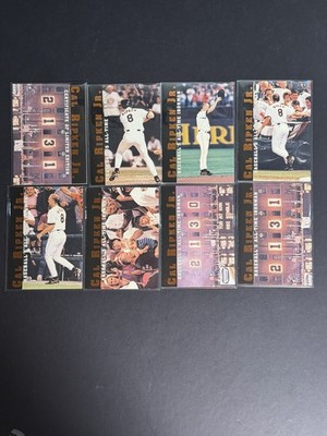 1996 Classic Cal Ripken Jr All-Time Ironman Complete 7 Card Set COA /21310