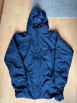 Nike Pufferjacke Winterjacke Blau Gr. M Zustand Akzeptabel