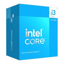 Intel Core i3 14100F, S 1700, Raptor Lake Refresh, 4 Cores, 8 Threads, 4.7GHz Tu