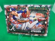 SPENCER STRIDER 2024 Topps Holiday/ Holiday Tree #H110 SP