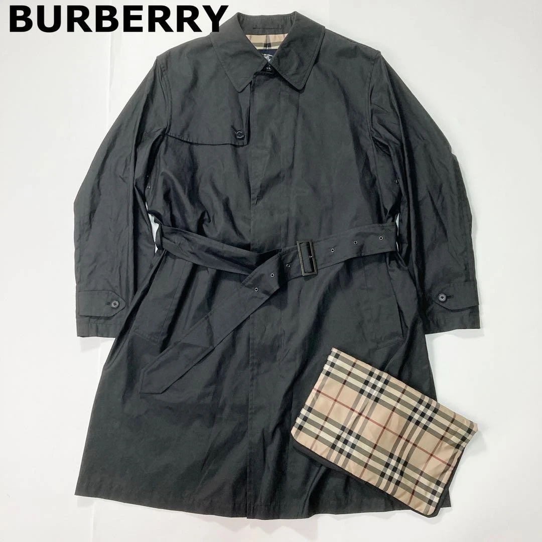 Burberry London Black Trench Coats Coats, Jackets & Vests for Men