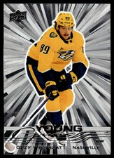 2025-26 Upper Deck Silver Outburst Young Guns Ozzy Wiesblatt Rookie Nashville