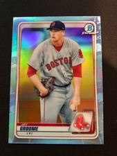 2020 Bowman Draft Chrome Sky Blue Refractor Jay Groome #BD-156