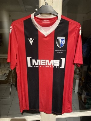 Fußballtrikot Gillingham 2021/22 Away Größe XXL Macron