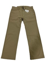 PRANA Brion Men's Standard Fit Stretch Fabric Pants Sz 35x30 Sandbar Tan NWT