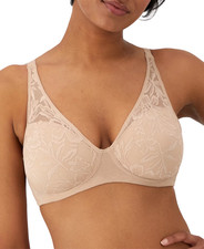 Bali MEDIUM Breathe Full Coverage Wireless T-Shirt Bra DF7594 NWT 48