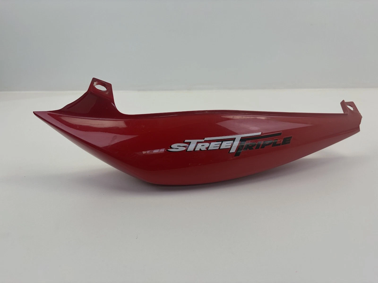 Triumph Street Triple 2008-2012 675 LH Rear Panel Tornado Red OEM T2307591CM
