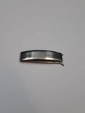 Antique Sterling Silver Hair Clip Barrette 1.75 inch