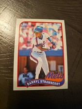 1989 Topps - #300 Darryl Strawberry New York Mets OF
