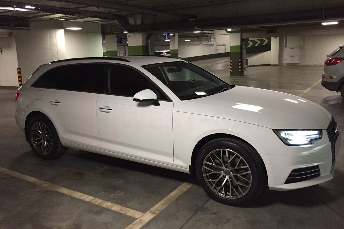 HEKO wind deflectors FULL 4 pieces set AUDI A4 B9 5 doors estate 2016