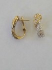  Diamond Earrings of 14K Yellow Gold .70ctw  — photo 2