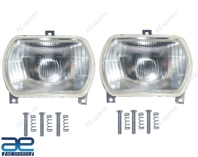 パーツ AVIAN Parus 130mm 87346361 Headlamp 12V Set of 2 Fits For New Holland TN65 TN75