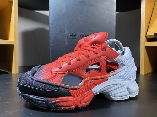 Raf Simons X Ozweego Adidas “Red Halo Blue” Size 4.5 EE7933 | eBay
