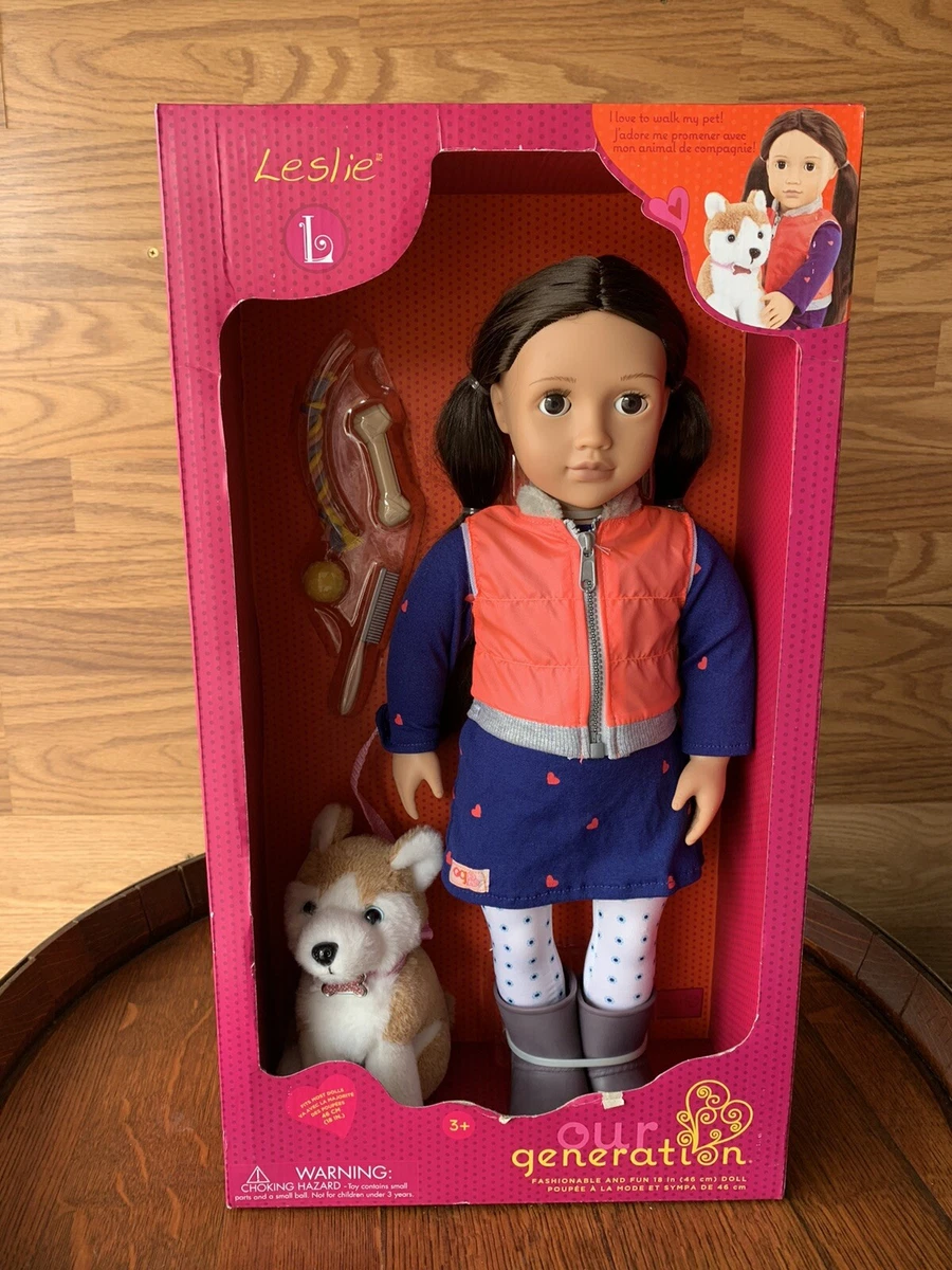 Our generation doll clearance leslie with husky