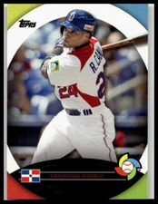 2013 Topps WBC Stars #WBC-4 Robinson Cano Dominican Republic