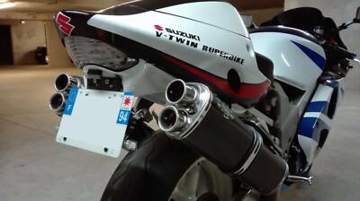 Suzuki TL 1000S 97-01 Carbon Performance Auspuff, Schalldämpfer, von Max Torque Dosen