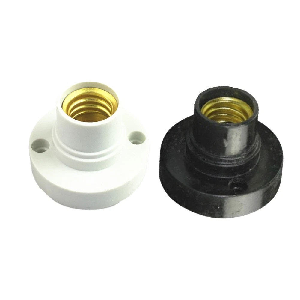 Threaded bulb holder outlet