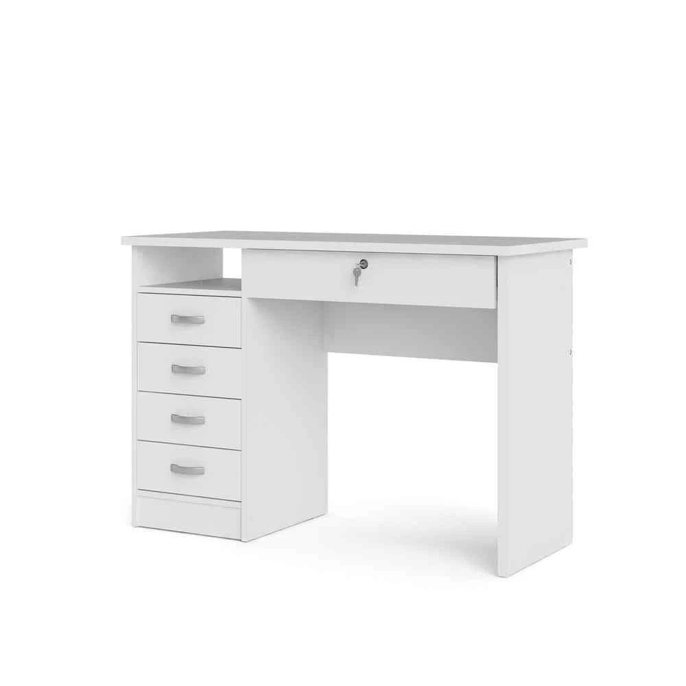 Writing desk sale with locking drawer