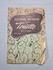 Moore Classroom Instructor Tonette 1939 Music Book SC Vintage