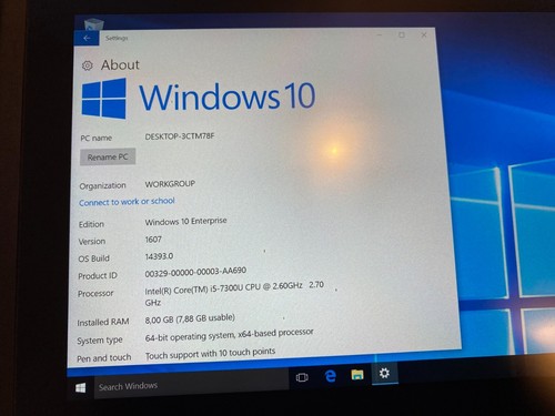DELL Latitude Rugged Extreme 7212 Tablet i5 7300U 2.6 GHz 8GB 128GB LTE Win10 - Bild 3 von 9