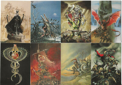 1992 CHRISTOS ACHILLEOS FANTASY ART SET OF 90 CARDS | eBay