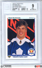 POP 1 Drake Berehowsky RC BGS 9+: 1990-91 Upper Deck '90 Comic Ball Rookie Gisto