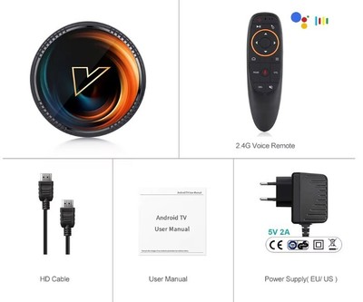 Smart TV Box, Android 11, Amlogic S905W2, prend en charge 4K, AV1, 2.4 et 5G, Wi