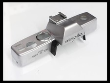 208746 MINOLTA SRT-101 TOP COVER CHROME REPAIR PART USED SRT 101 SRT101