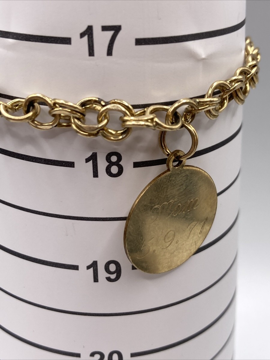 VTG 1971 JB Jacoby Bender 1/20 12KT Gold Filled Double Link VTG 1971 JB Jacoby Bender 1/20 12KT Gold Filled Double Link