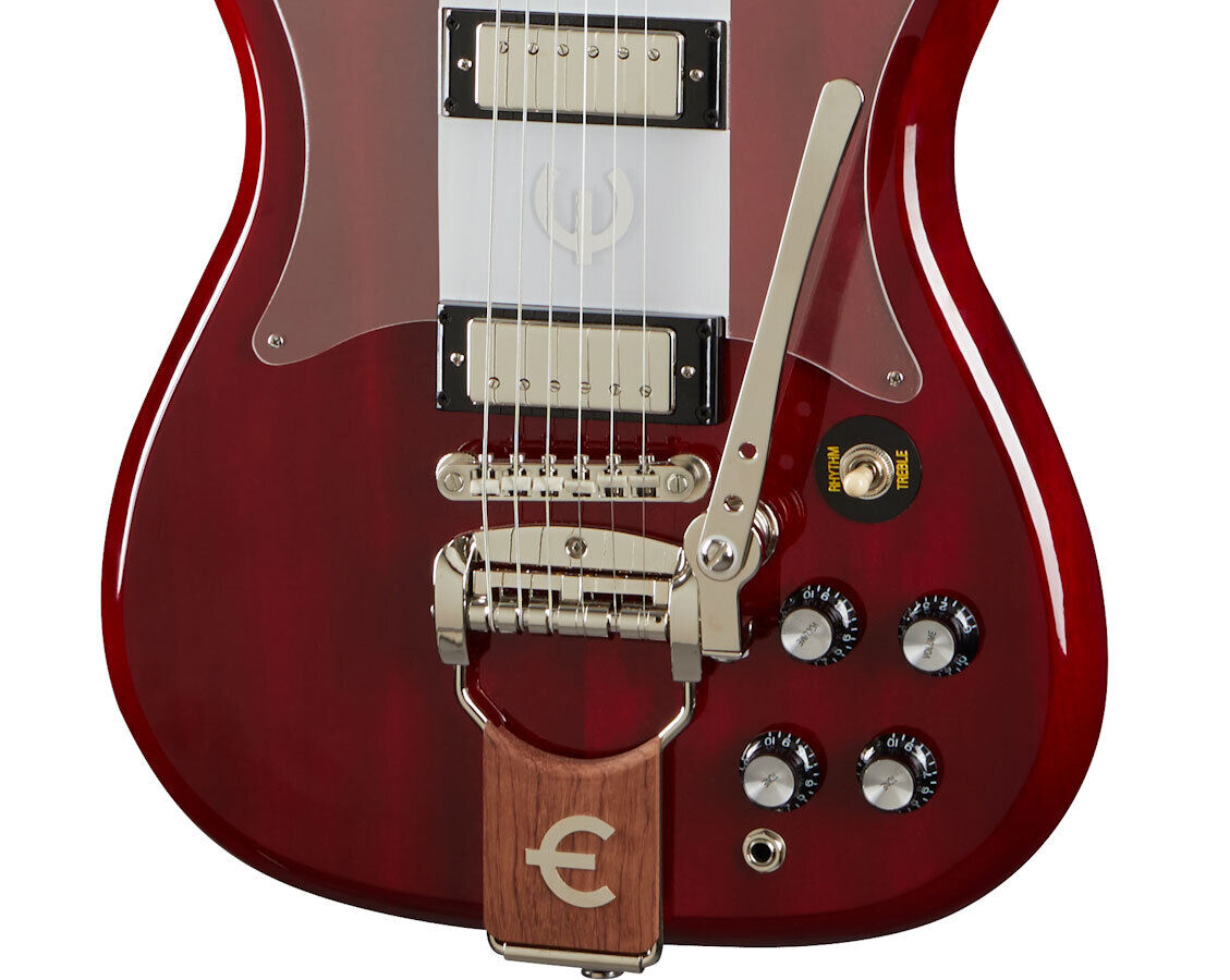 Epiphone Crestwood Custom Cherry by Gibson with gig bag Epiphone Crestwood Custom Cherry by Gibson with gig bag