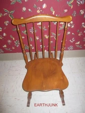 Tell City Sewing Rocker Small Rocking Chair Hard Rock Maple Andover 48 Finish