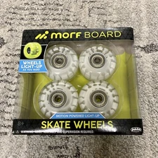 Morf Board Skate Board Scooter LED Light-Up Wheels - New in Box