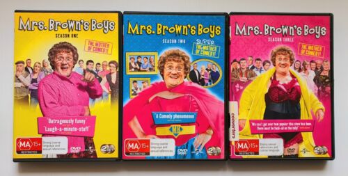 Mrs. Brown's Boys | Complete Series 1-3 DVD British Comedy TV, Region 4, VGC  - Picture 1 of 15