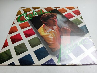 Carlos-Adelante-vinyl LP-1984 Suerte Records--New(Sealed)
