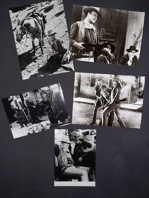 El Dorado 5 Pressefotos John Wayne Robert Mitchum