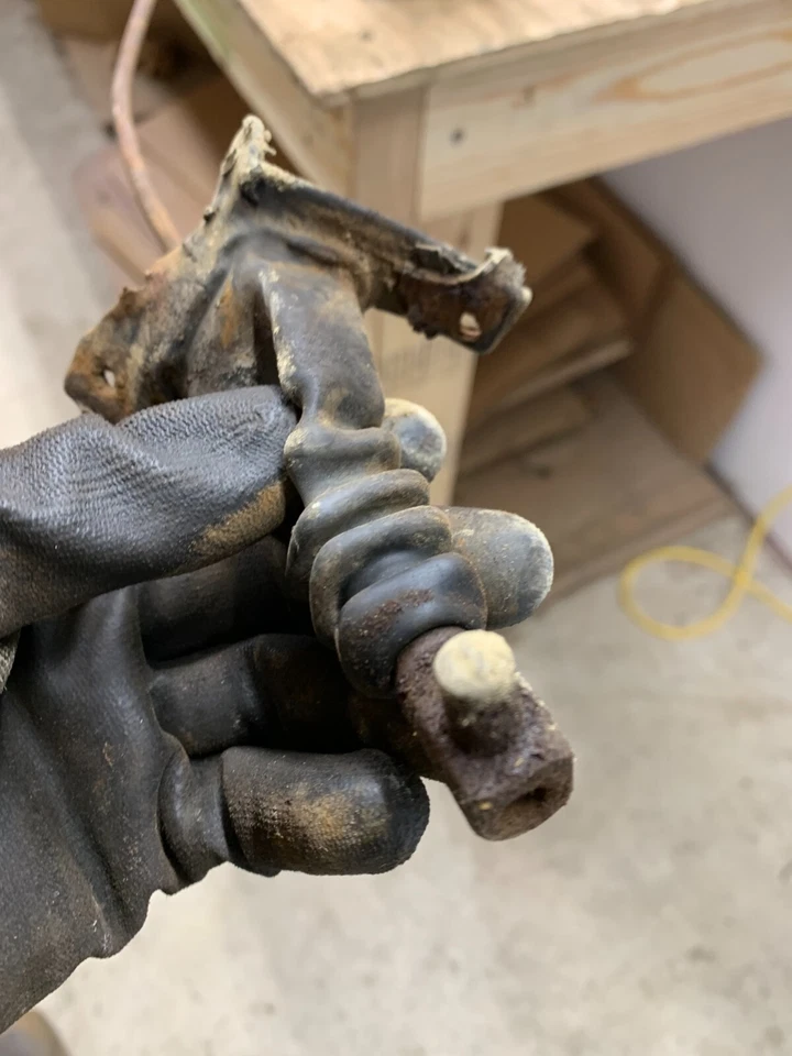 Chevrolet Corvair EMERGENCY E BRAKE ROD? TUBE CABLE HOUSING OEM 65-69 1965 1969 - Image 3 of 4