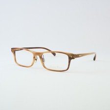 Büffelhorn Brille Freddie Wood THE3 Hellbraun Rechteckig Titan Brillengestell