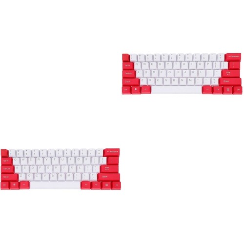 2 Sets /61pcs Farbstoff -Sublimationschlüssel Computer Mechanische Tastatur DIY - Bild 2 von 12