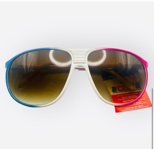 CEBE France 1980’s New Wave Aviator Style Sunglasses circa 1980’s, Unisex, NWT - Picture 6 of 6
