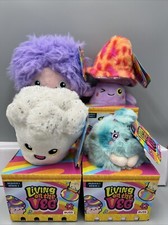 Lot of 4 Living On The Veg Series 1 Plush Stuffed Toys. Fey, Stevie, Romy, ETC