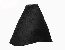 Schwarz Faden Echtleder Schaltmanschette Schaltsack Für FORD KUGA I 2008-2012