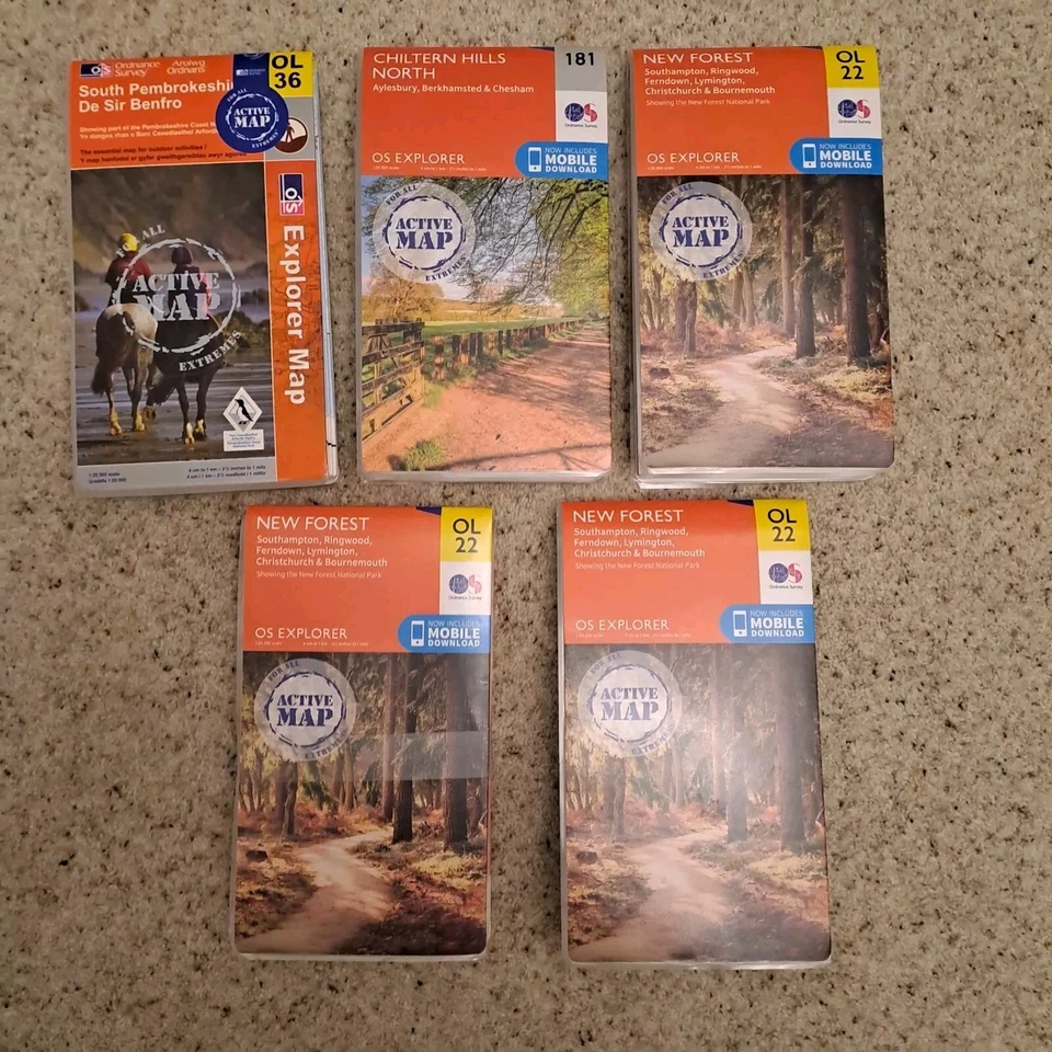 Ordnance Survey Outdoor Leisure EXPLORER 1:25,000 (PRICE IS EACH ) - Image 1 of 1