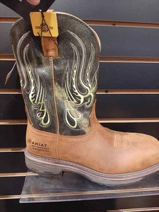 ariat men's workhog square toe work boots