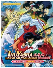 DVD Anime Inuyasha + Hanyo No Yashahime (1-241 Ende) +4 Filme +Special (Engli...