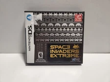 Space Invaders Extreme (Nintendo DS, 2008) Complete w/ Registration Card TESTED