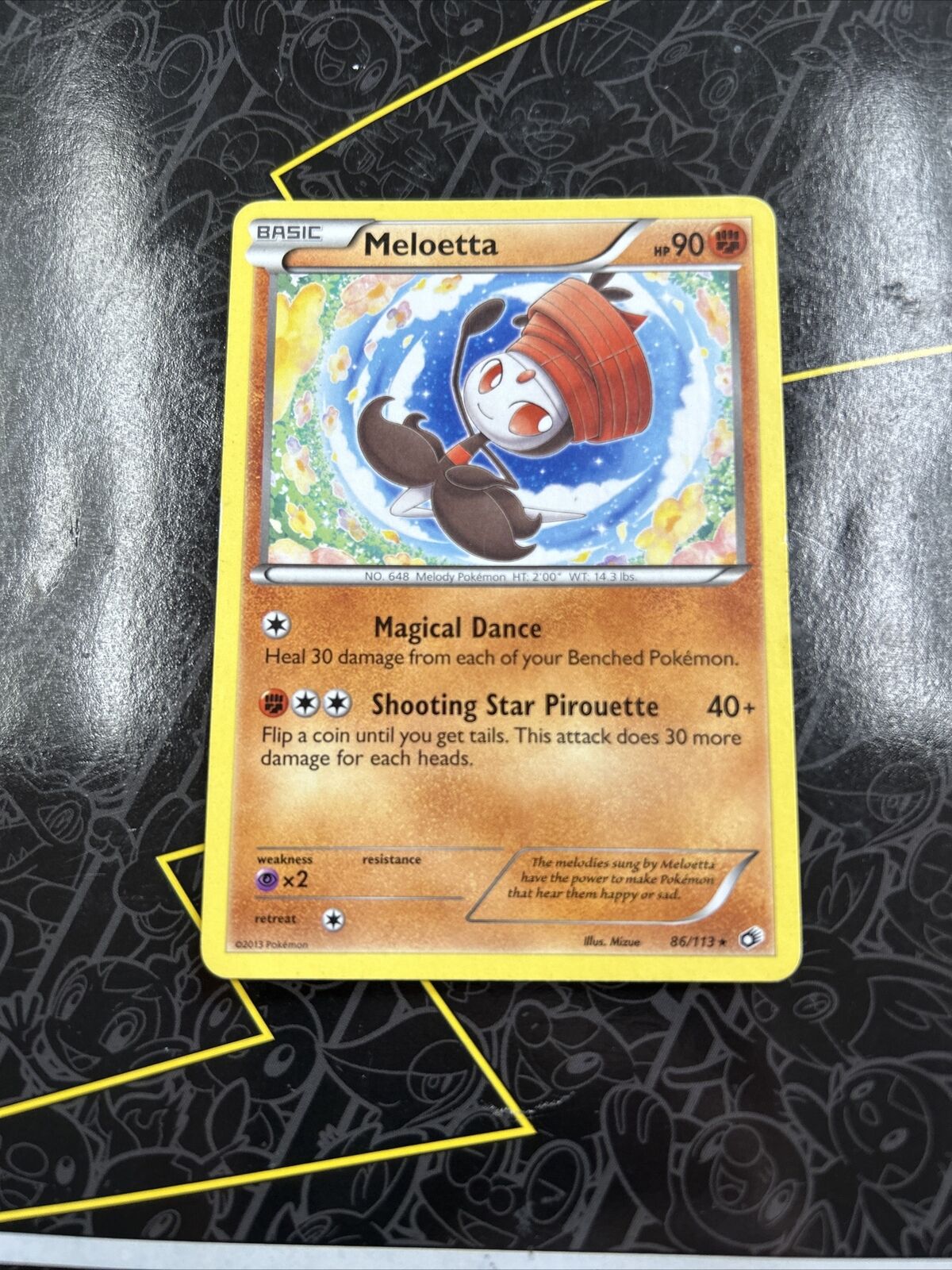  Pokemon - Meloetta (86/113) - Legendary Treasures : Toys & Games