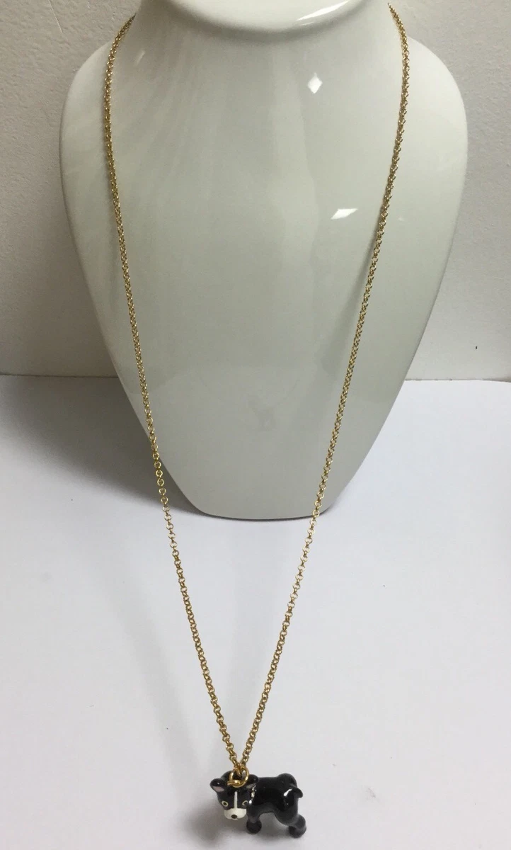 Kate spade boston terrier best sale necklace